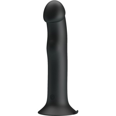 PRETTY LOVE - MURRAY VIBRADOR E ESTIMULADOR PRETO - D-233395 - Dona Pimenta