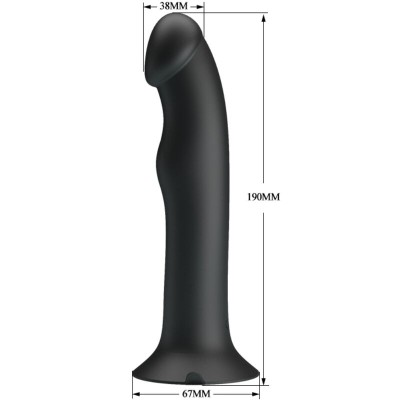 PRETTY LOVE - MURRAY VIBRADOR E ESTIMULADOR PRETO - D-233395 - Dona Pimenta