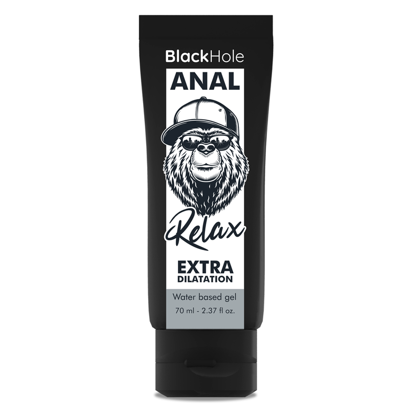 BLACK HOLE - GEL BASE DE ÁGUA DILATAÇÃO ANAL 70 ML - D-229246 - Dona Pimenta