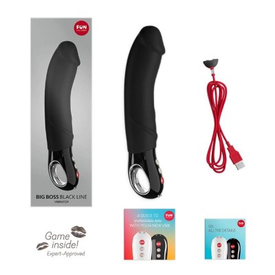 FUN FACTORY - BIG BOSS VIBRATOR BLACK LINE - D-233447 - Dona Pimenta