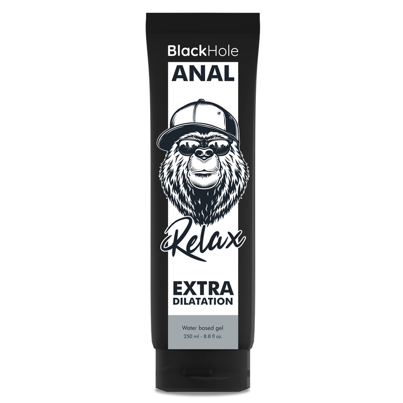 BLACK HOLE - GEL BASE DE ÁGUA DILATAÇÃO ANAL 250 ML - D-229248 - Dona Pimenta