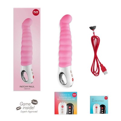 FUN FACTORY - PATCHY PAUL G5 G-SPOT VIBRATOR CANDY ROSE - D-233454 - Dona Pimenta