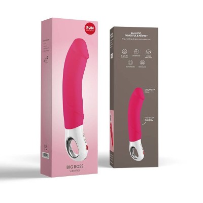 FUN FACTORY - BIG BOSS G5 VIBRATOR PINK - D-233456 - Dona Pimenta