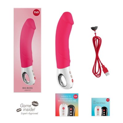 FUN FACTORY - BIG BOSS G5 VIBRATOR PINK - D-233456 - Dona Pimenta