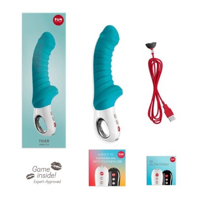 FUN FACTORY - TIGER G5 VIBRATOR PETROL - D-233459 - Dona Pimenta