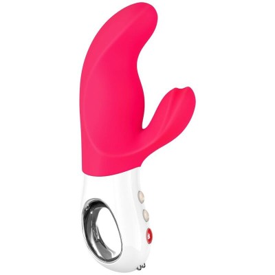 FUN FACTORY - MISS BI DUAL VIBRATOR PINK WHITE - D-233463 - Dona Pimenta