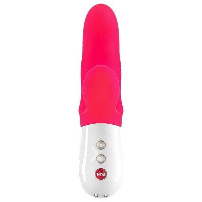 FUN FACTORY - MISS BI DUAL VIBRATOR PINK WHITE - D-233463 - Dona Pimenta