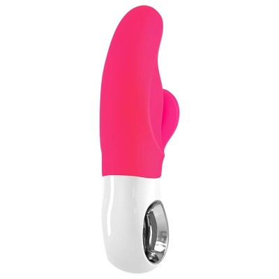 FUN FACTORY - MISS BI DUAL VIBRATOR PINK WHITE - D-233463 - Dona Pimenta