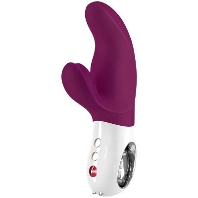 FUN FACTORY - MISS BI DUAL VIBRATOR GRAPE WHITE - D-233464 - Dona Pimenta