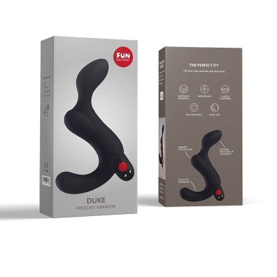 FUN FACTORY - DUKE PROSTATE STIMULATOR BLACK - D-233488 - Dona Pimenta