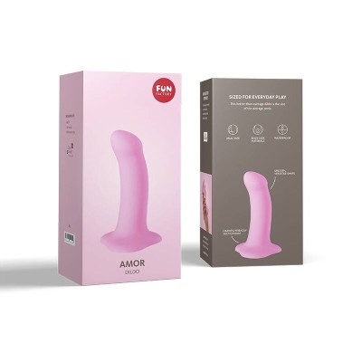 FUN FACTORY - AMOR DILDO CANDY ROSE - D-233499 - Dona Pimenta