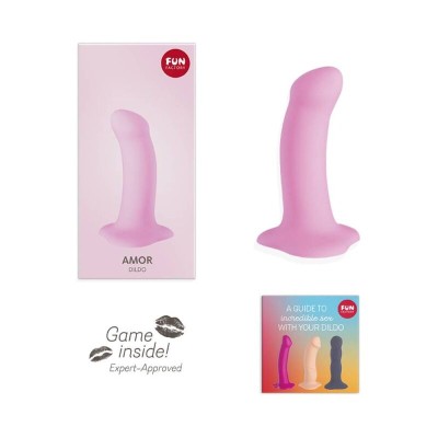 FUN FACTORY - AMOR DILDO CANDY ROSE - D-233499 - Dona Pimenta