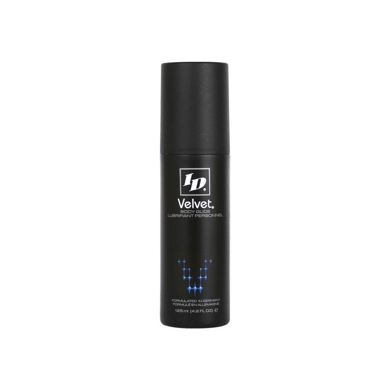 ID VELVET PREMIUM CORPO GLIDE LUBRIFICANTE PESSOAL 125ML - D-201576 - Dona Pimenta