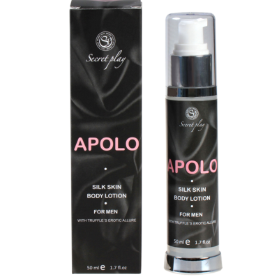 LOÇÃO DE PELE SECRETPLAY APOLO SILK PARA HOMENS 50 ML - D-220839 - Dona Pimenta