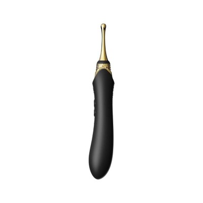 ZALO - BESS 2 CLITORAL MASSAGER BLACK - D-234651 - Dona Pimenta