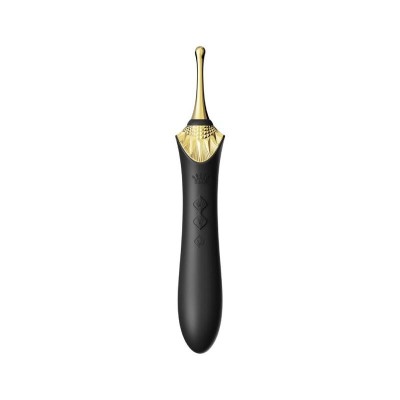 ZALO - BESS 2 CLITORAL MASSAGER BLACK - D-234651 - Dona Pimenta