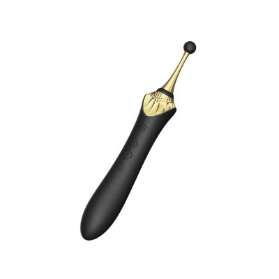 ZALO - BESS 2 CLITORAL MASSAGER BLACK - D-234651 - Dona Pimenta