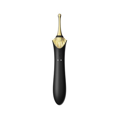 ZALO - BESS 2 CLITORAL MASSAGER BLACK - D-234651 - Dona Pimenta