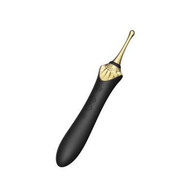 ZALO - BESS 2 CLITORAL MASSAGER BLACK - D-234651 - Dona Pimenta