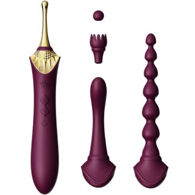 ZALO - BESS 2 CLITORAL MASSAGER PURPLE - D-234653 - Dona Pimenta