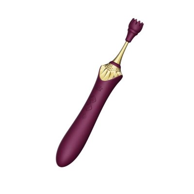 ZALO - BESS 2 CLITORAL MASSAGER PURPLE - D-234653 - Dona Pimenta