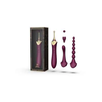 ZALO - BESS 2 CLITORAL MASSAGER PURPLE - D-234653 - Dona Pimenta