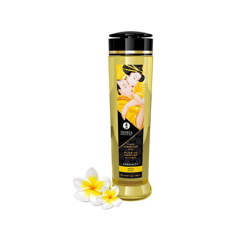 SHUNGA - ÓLEO DE MASSAGEM ERÓTICA SERENITY - D-224024 - Dona Pimenta