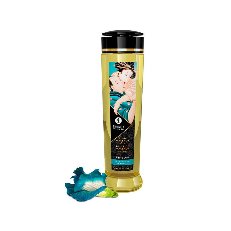 SHUNGA - ÓLEO DE MASSAGEM ERÓTICA SENSUAL 240 ML - D-224028 - Dona Pimenta