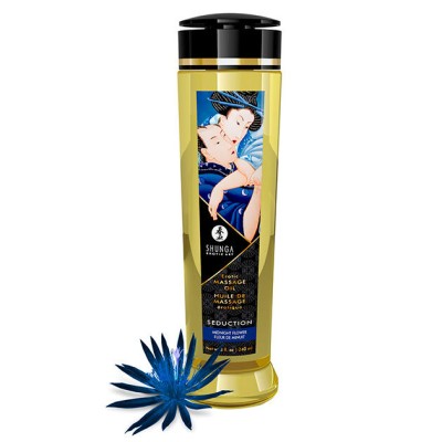 SHUNGA - ÓLEO DE MASSAGEM ERÓTICA SEDUÇÃO 240 ML - D-224033 - Dona Pimenta