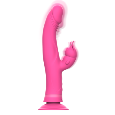 INTENSE - JULIO VIBRADOR COELHO SILICONE ROSA - D-234765 - Dona Pimenta