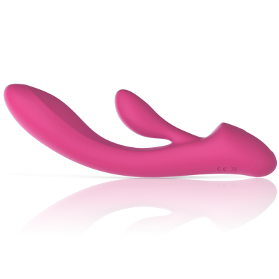 INTENSE - LUIGI VIBRATOR COELHO SILICONE ROSA - D-234768 - Dona Pimenta