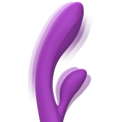 INTENSO - LUIGI VIBRATOR COELHO SILICONE ROXO - D-234769 - Dona Pimenta