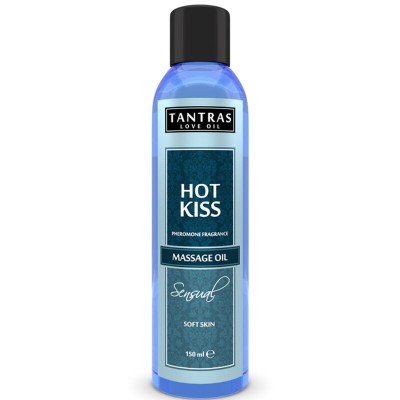 TANTRAS LOVE OIL HOT KISS 150 ML - D-230924 - Dona Pimenta