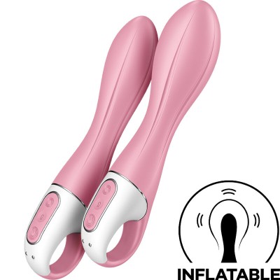 SATISFYER - AIR PUMP VIBRATOR 2 ROSA ANTIGO - D-234890 - Dona Pimenta