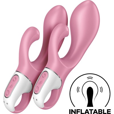 SATISFYER - AIR PUMP BUNNY 2 ROSA ANTIGO - D-234891 - Dona Pimenta