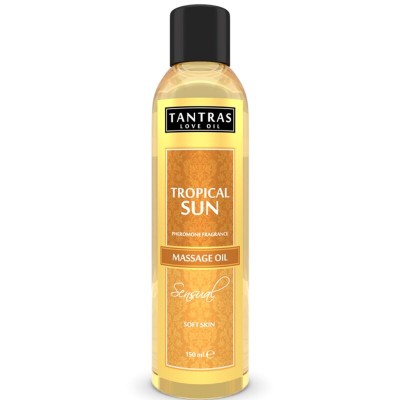 TANTRAS LOVE OIL TROPICAL SUN 150 ML - D-230926 - Dona Pimenta