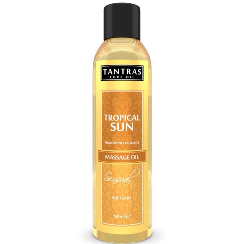 TANTRAS LOVE OIL TROPICAL SUN 150 ML - D-230926 - Dona Pimenta