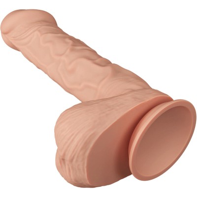 BELO ENCONTRO BERGRISI DILDO REALÍSTICO E FLEXÍVEL 26 CM - CARNE - D-234966 - Dona Pimenta