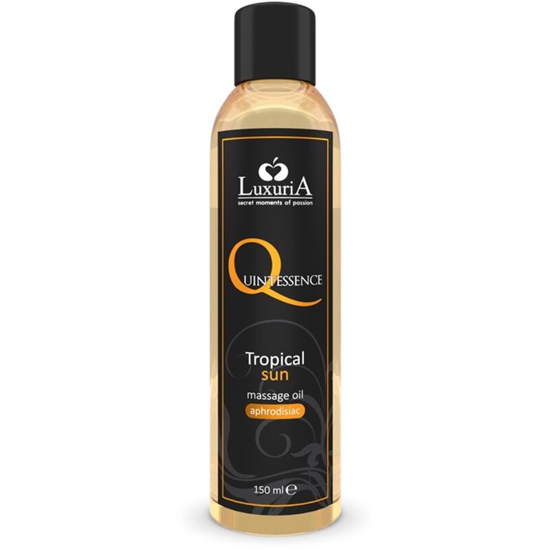 LUXURIA QUINTESSENCE ÓLEO DE MASSAGEM TROPICAL SUN 150 ML - D-230934 - Dona Pimenta