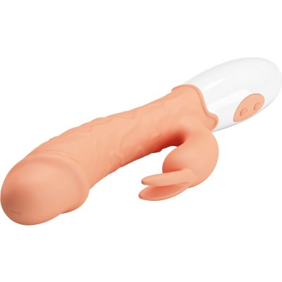 PRETTY LOVE - VIBRADOR COELHO DA PÁSCOA COM ESTIMULADOR - D-234968 - Dona Pimenta