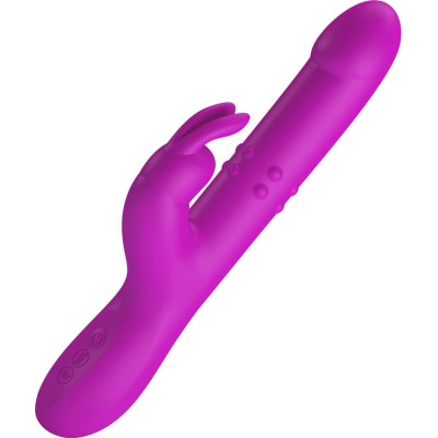 PRETTY LOVE - REESE ROTATING VIBRATOR ROXO - D-234972 - Dona Pimenta