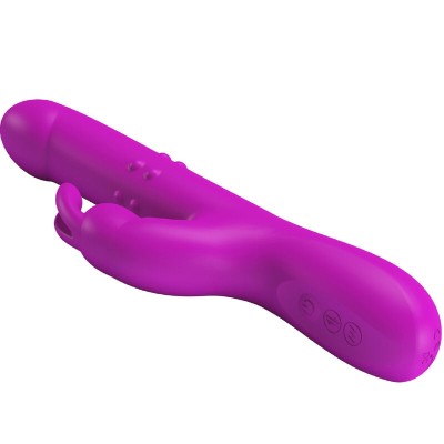 PRETTY LOVE - REESE ROTATING VIBRATOR ROXO - D-234972 - Dona Pimenta