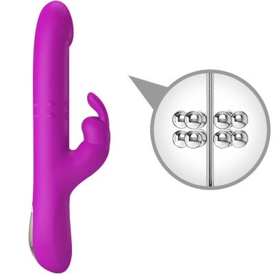 PRETTY LOVE - REESE ROTATING VIBRATOR ROXO - D-234972 - Dona Pimenta