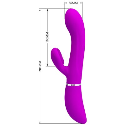 PRETTY LOVE - CLITORIS VIBRADOR - D-234973 - Dona Pimenta