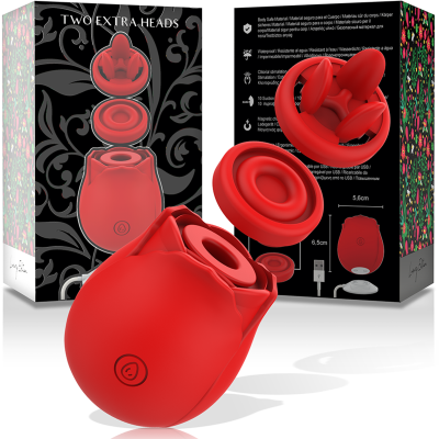 MIA - TWO HEADS CLITORAL STIMULATOR LUXURY EDITION - D-235662 - Dona Pimenta