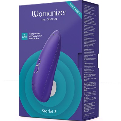 WOMANIZER - STARLET 3 ESTIMULADOR CLITORIAL INDIGO - D-235668 - Dona Pimenta