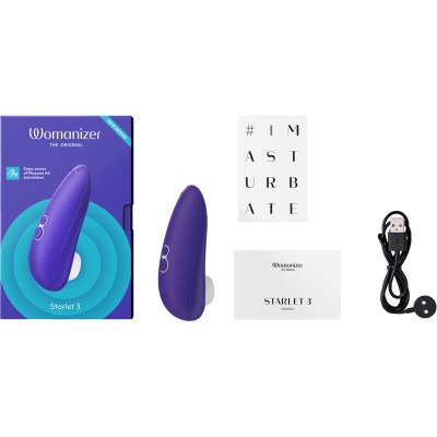 WOMANIZER - STARLET 3 ESTIMULADOR CLITORIAL INDIGO - D-235668 - Dona Pimenta