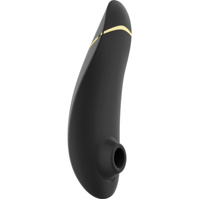 WOMANIZER - PREMIUM 2 ESTIMULADOR CLITORIAL PRETO - D-235671 - Dona Pimenta