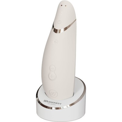 WOMANIZER - PREMIUM 2 ESTIMULADOR CLITORIAL WARM GREY - D-235673 - Dona Pimenta