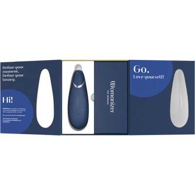 WOMANIZER - PREMIUM 2 ESTIMULADOR CLITORIAL BLUEBERRY - D-235674 - Dona Pimenta